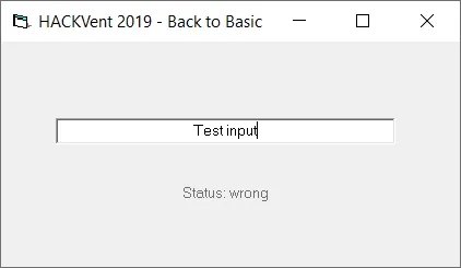 Hackvent 2019 - Day 12 - Back to basics GUI