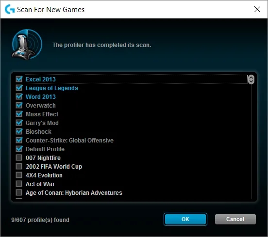 Logitech Gaming Software League of Legends Profile Found