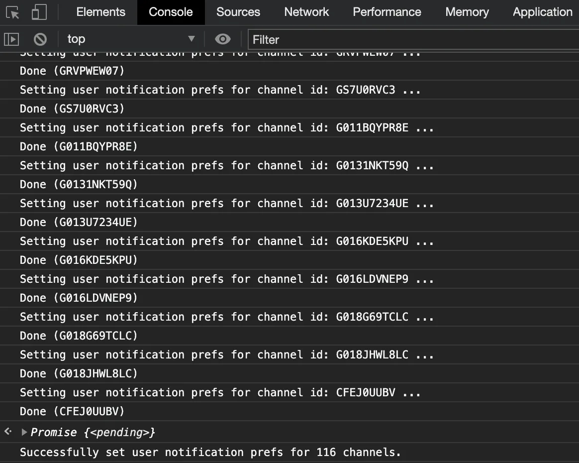 slack_user_noti_pref_bulk_update.js script execution