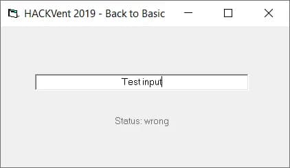 Hackvent 2019 - Day 12 - Back to basics GUI