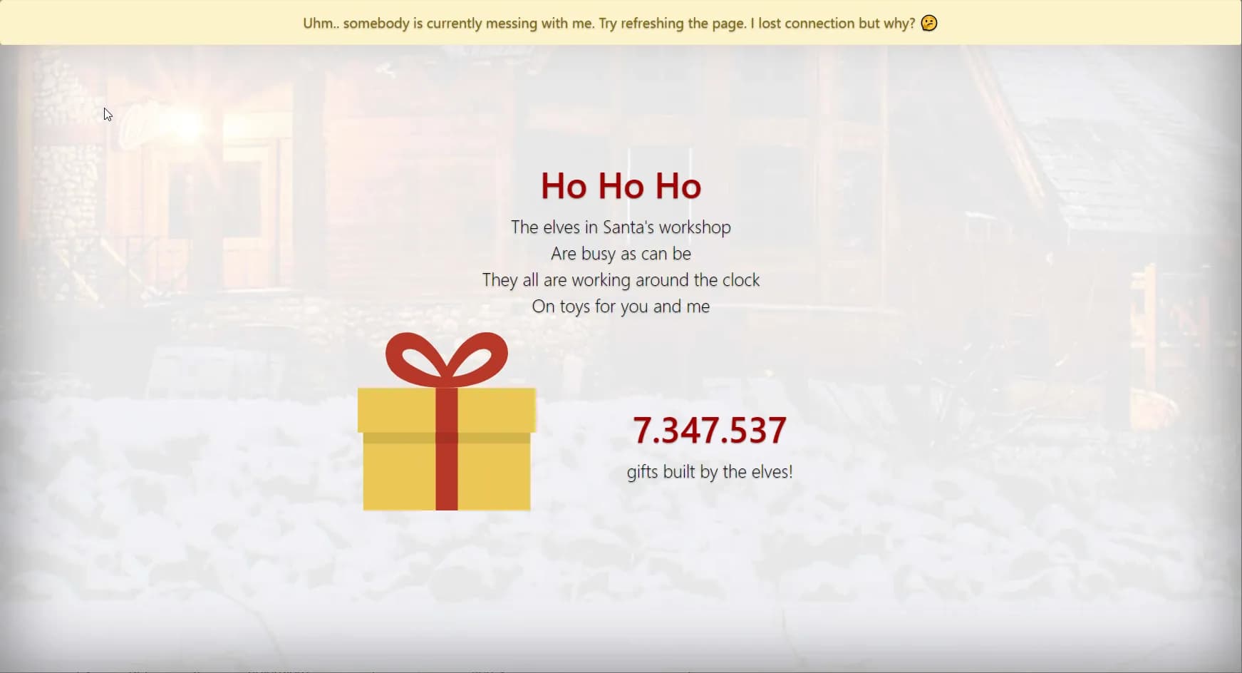 Hackvent 2019 - Day 15 - Santa's Workshop Website