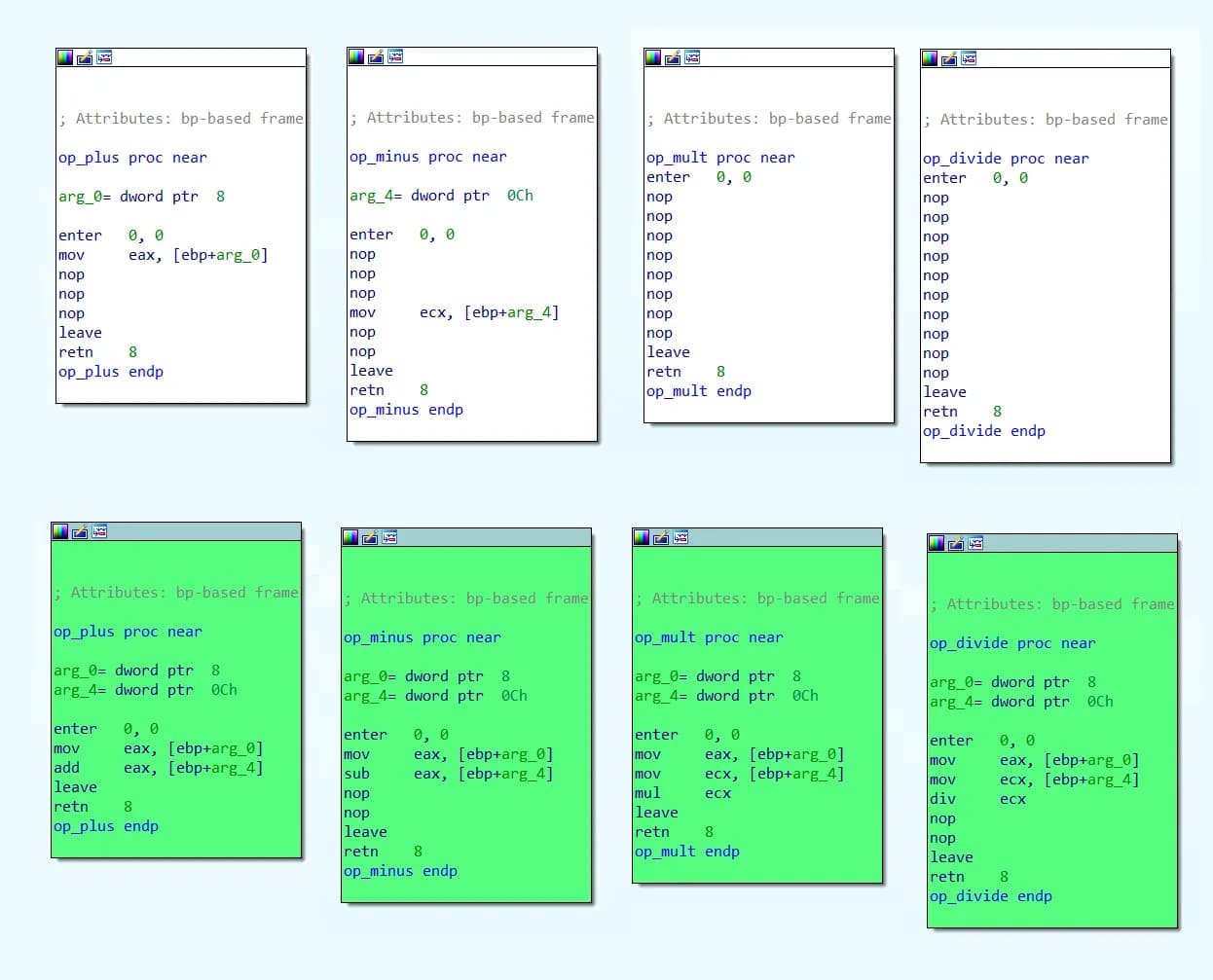 Hackvent 2019 - Day 16 - IDA before and after