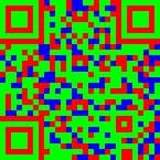 Hackvent 2024 - Day 1 - Colour Coded QR Code