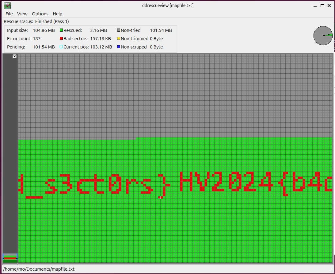 Hackvent 2024 - Day 19 - DDRescueview Flag