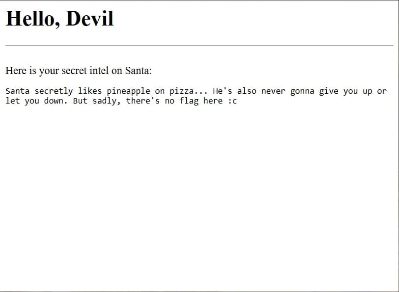 Hackvent 2024 - Day 3 - Hello Devil