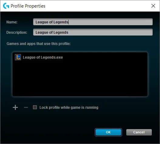 Logitech Gaming Software Executable Found