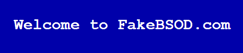 FakeBSOD Logo