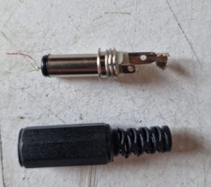 2.1mm DC Connector Disassembled